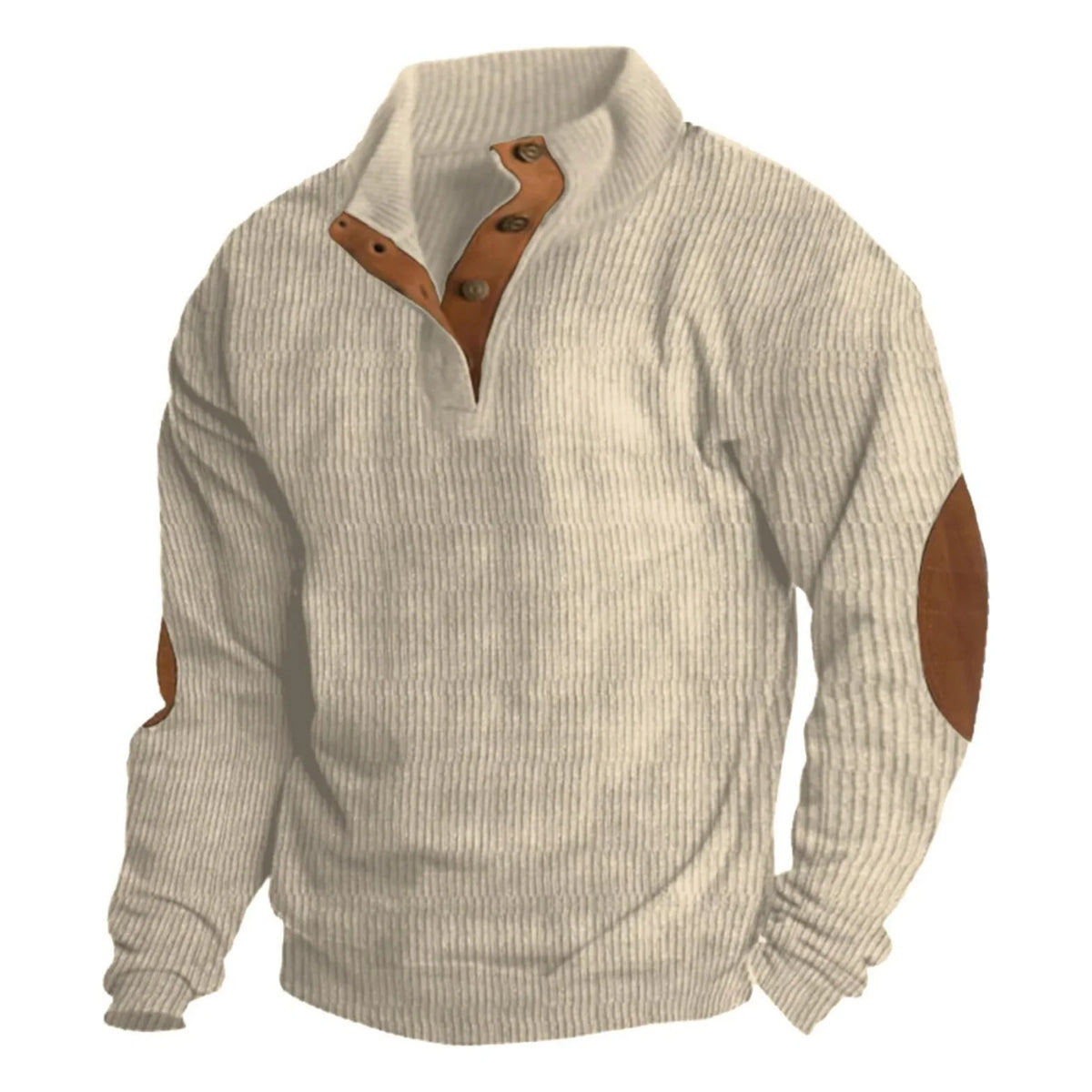 Men's Thick Knit Sweater | Warm Winter Comfort 1