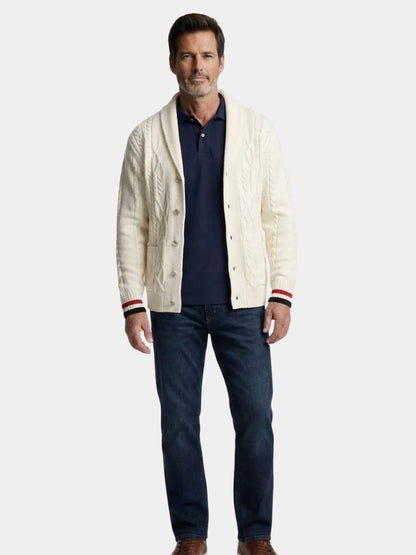 Women's Shawl-Neck Knit Cardigan | Elegant & Warm 3