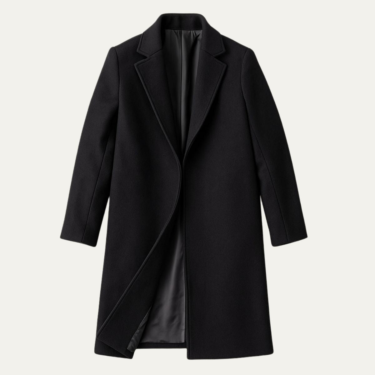 Men's Mid Length Coat | Tailored Fit & Warm 1
