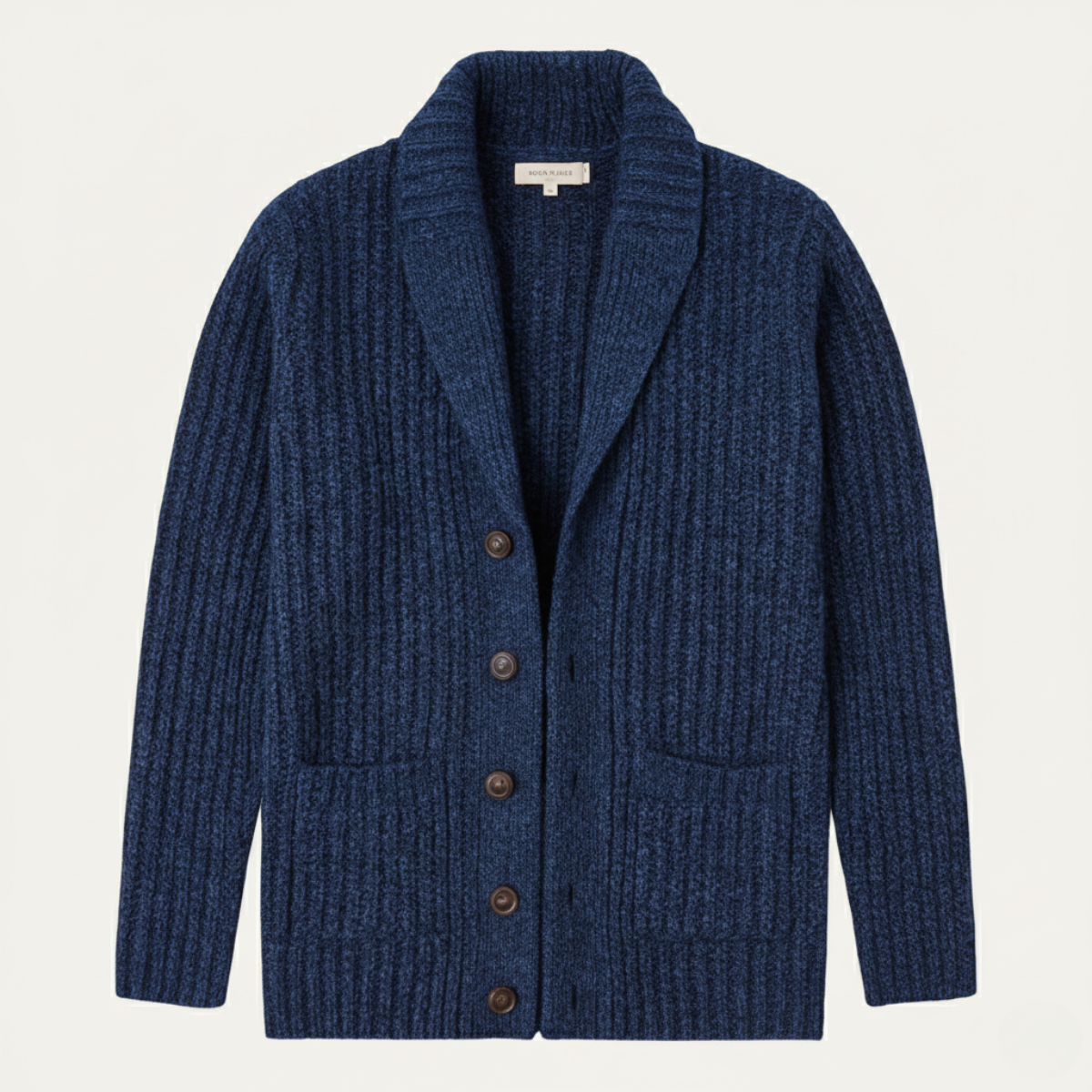 Men's Chunky Knit Cardigan | Shawl Collar & Warm 7