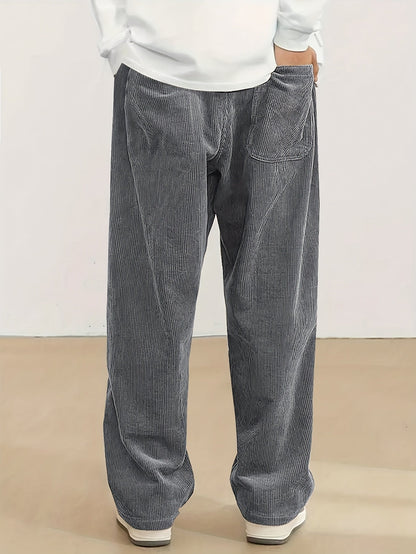 Men's Trousers | Relaxed Straight-Leg Fit 39