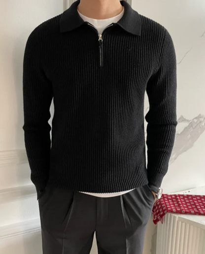 Men's Quarter Zip Sweater | Casual & Versatile 5