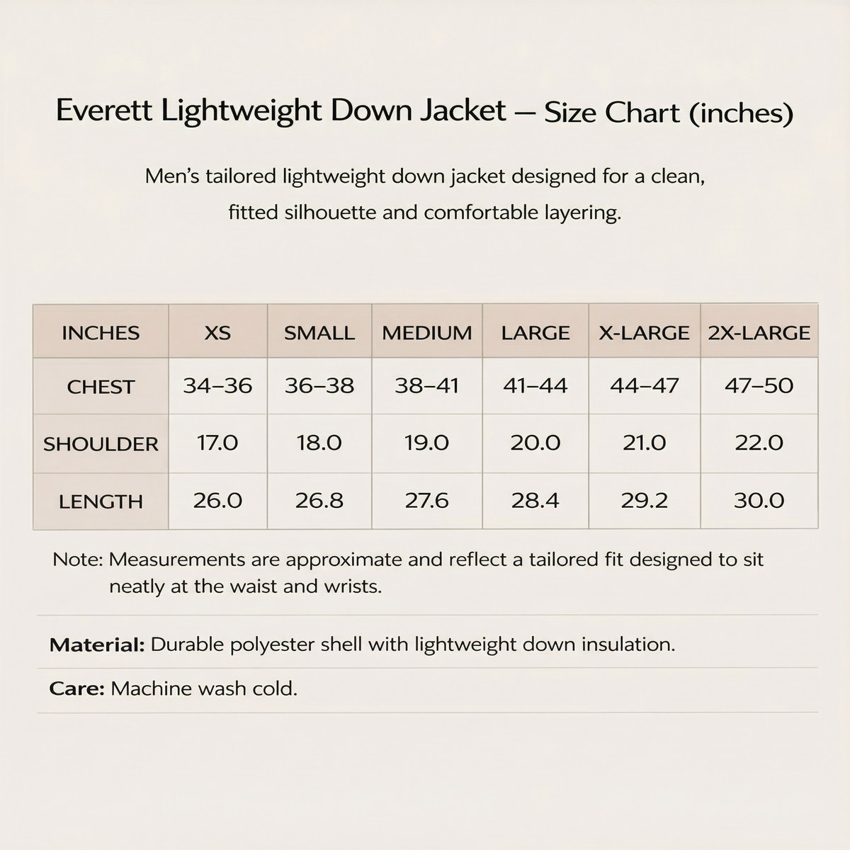 Men's Lightweight Jacket | Warm & Tailored Fit 6