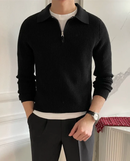 Men's Quarter Zip Sweater | Casual & Versatile 6