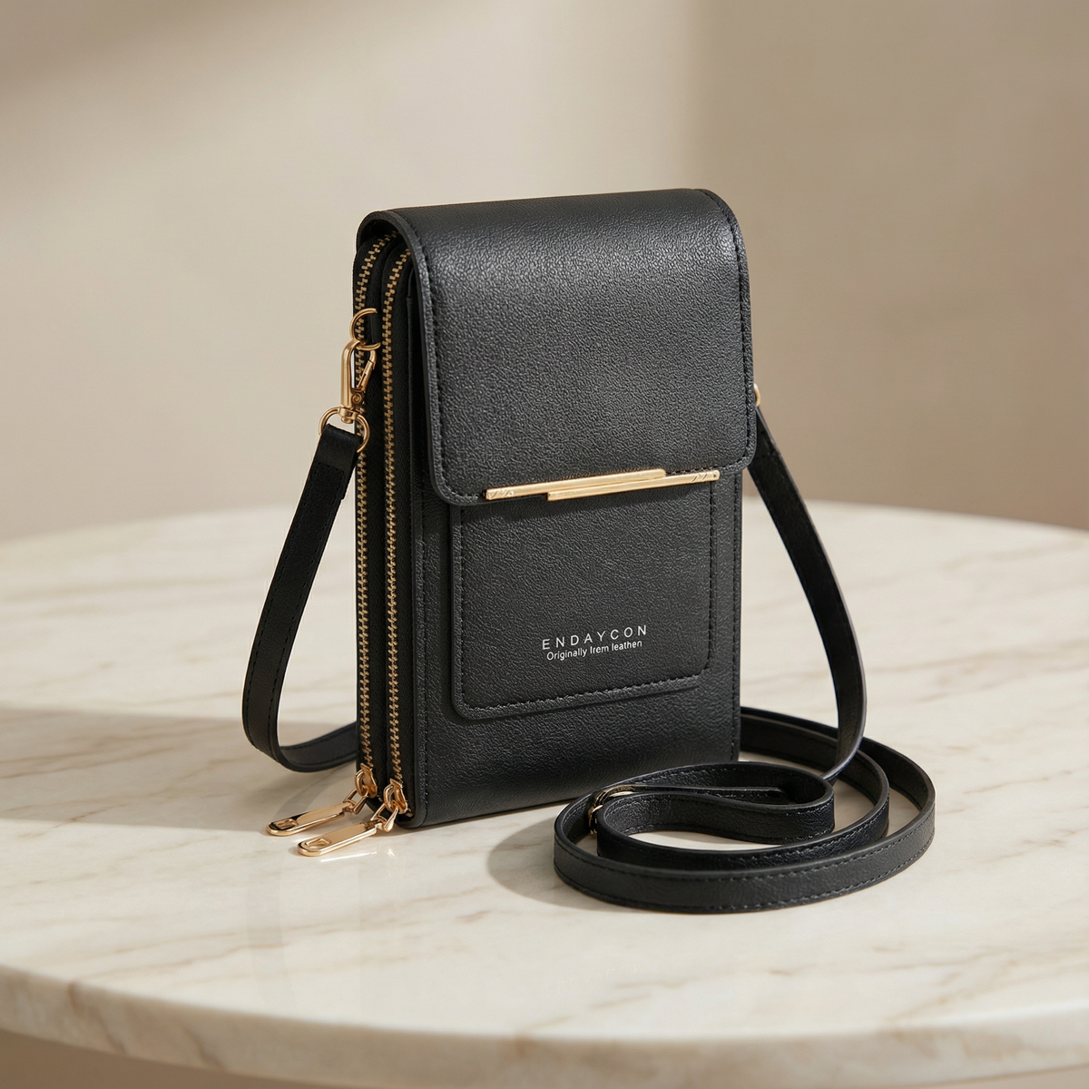 Women's Touch-Through Crossbody Bag | Phone Access Without Unzipping 2