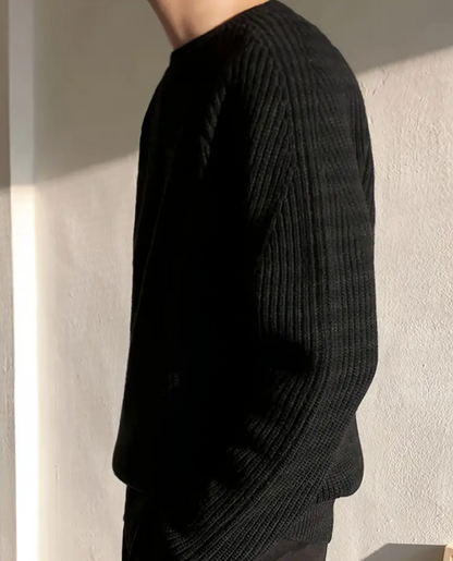 Women's Ribbed Sweater | Crew Neck Knit 15