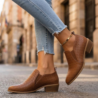 Women's Slip-On Loafers | Pointed Toe & Cushioned Comfort 1