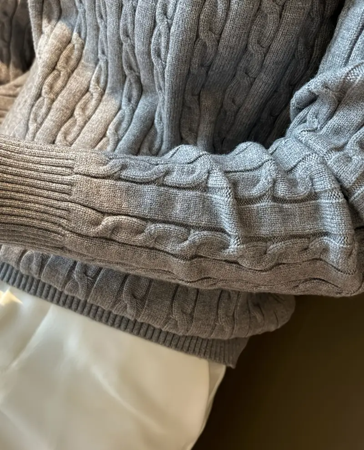 Men's Cable Knit Sweater | Classic Texture & Comfortable Fit 6