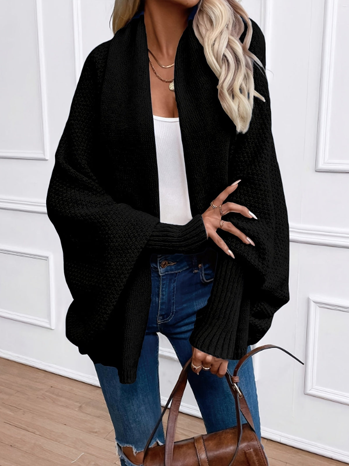 Women's Shawl-Collar Cardigan | Relaxed Fit & Comfort 20