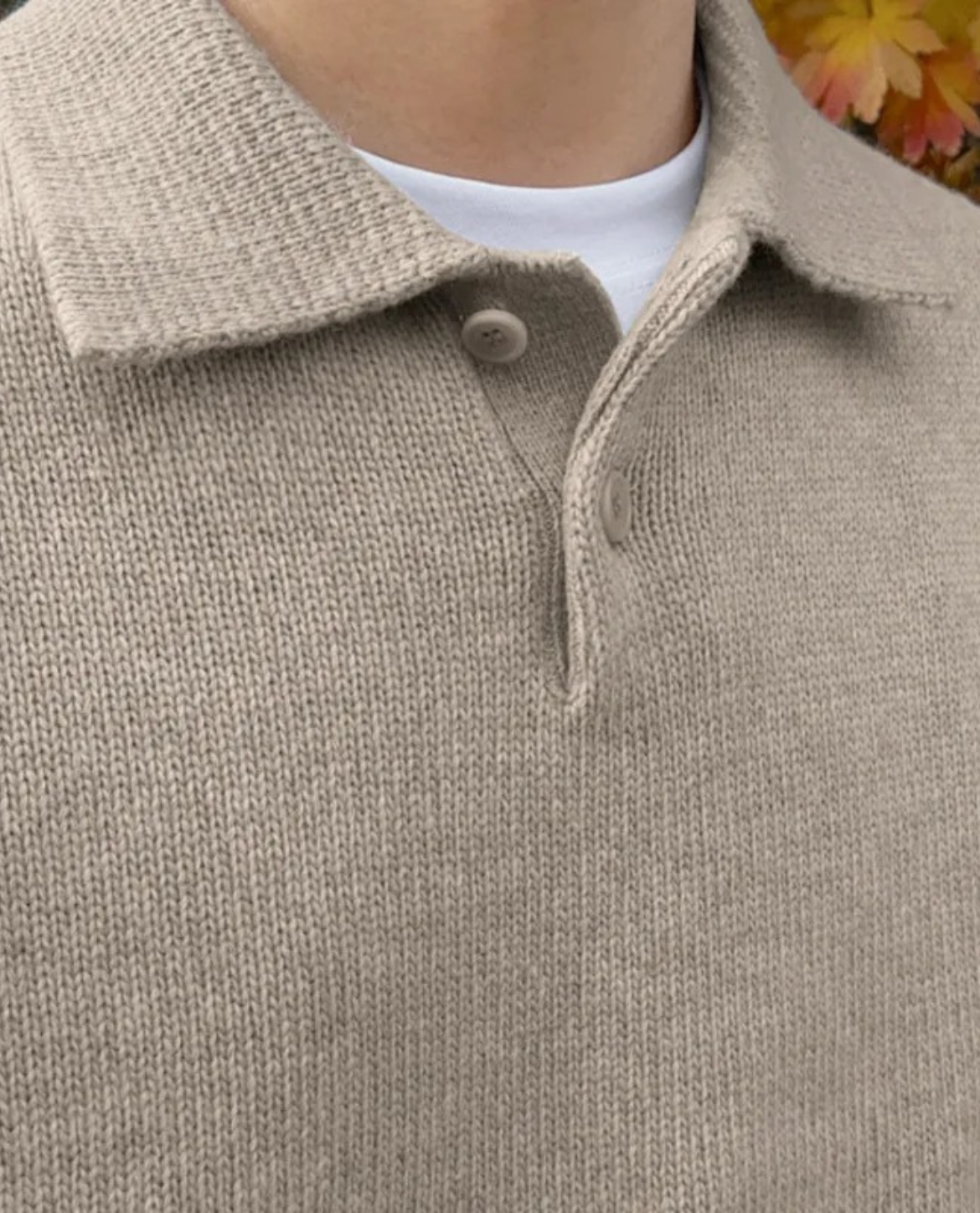 Men's Button Polo Sweater | Soft Knit Comfort 4