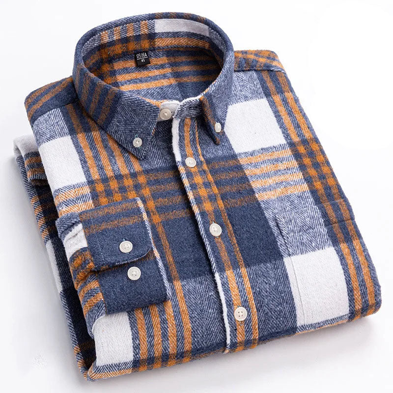 Men's Flannel Shirt | Warm & Wrinkle Resistant 6
