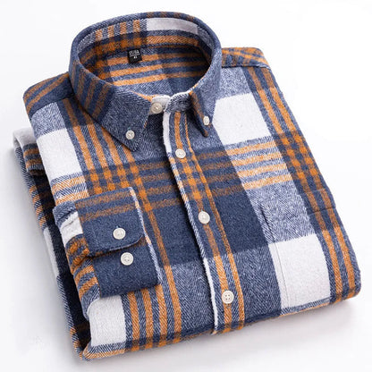 Men's Flannel Shirt | Warm & Wrinkle Resistant 6