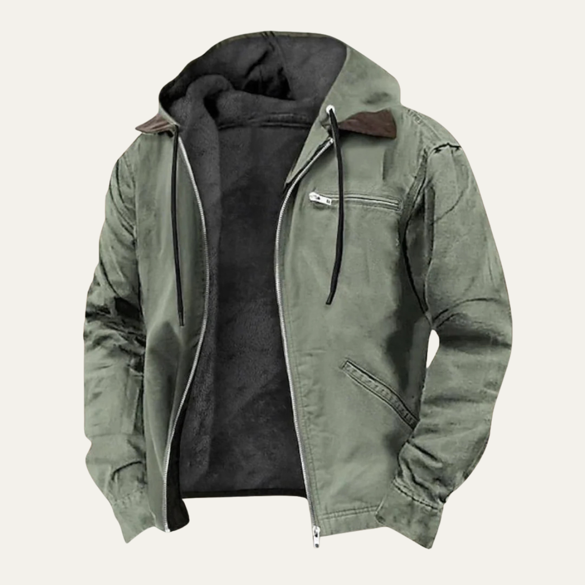 Men's Hooded Winter Jacket | Lined & Warm 6