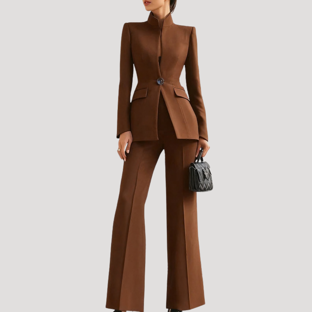 Women's Trouser Suit | Tailored Blazer & Straight Leg 5