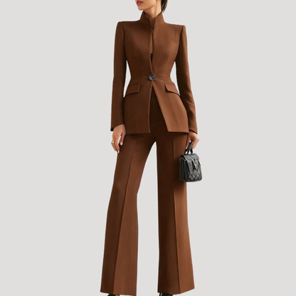 Women's Trouser Suit | Tailored Blazer & Straight Leg 5