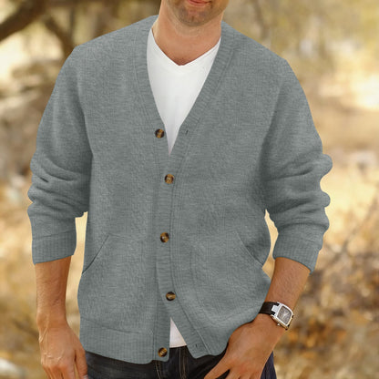 Men's Cable Knit Cardigan | Button-Up Warmth 10