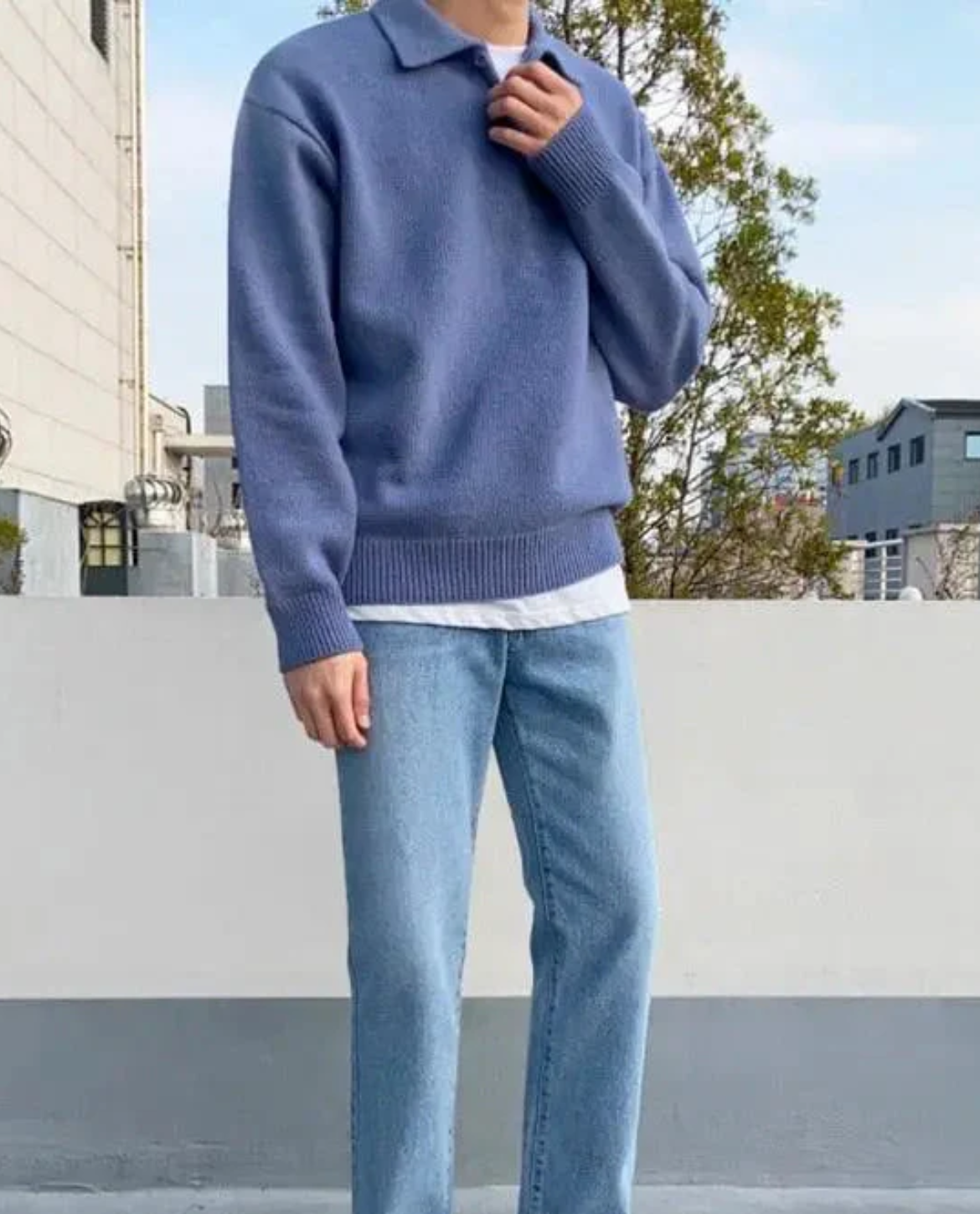 Men's Button Polo Sweater | Soft Knit Comfort 7