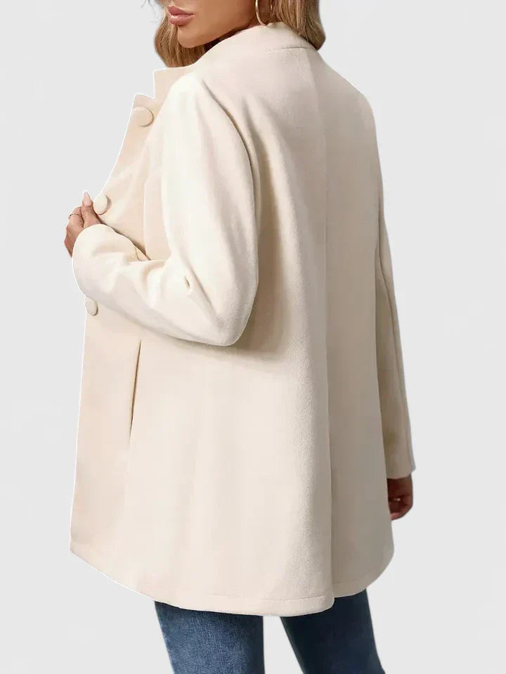 Women's Collarless Jacket | Elegant & Flattering Fit 3
