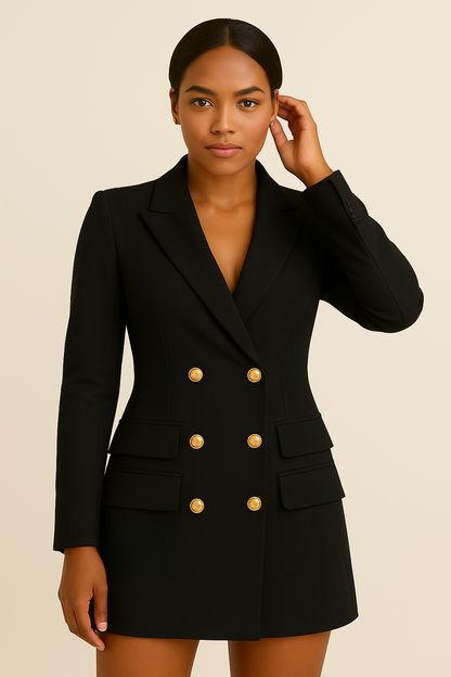 Women's Blazer Dress | Structured Tailoring & Mini Length 1