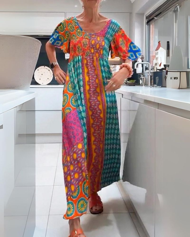 Bohemian Chic Dress for Festivals and Events