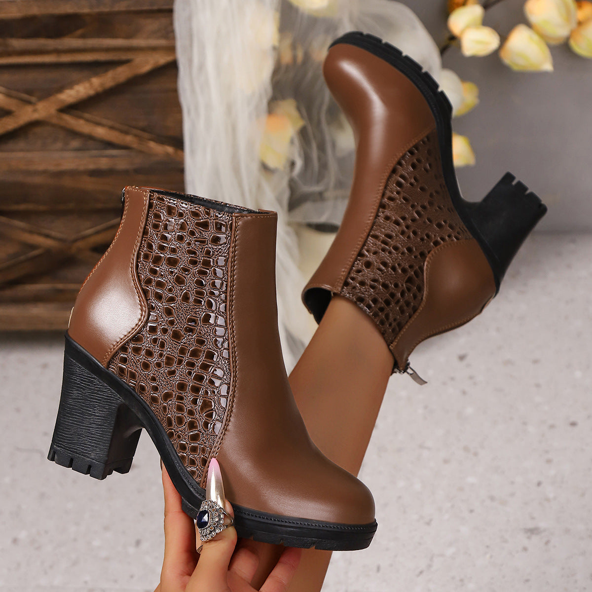 Women's Ankle Boots | Non-Slip Grip & All-Day Comfort 1