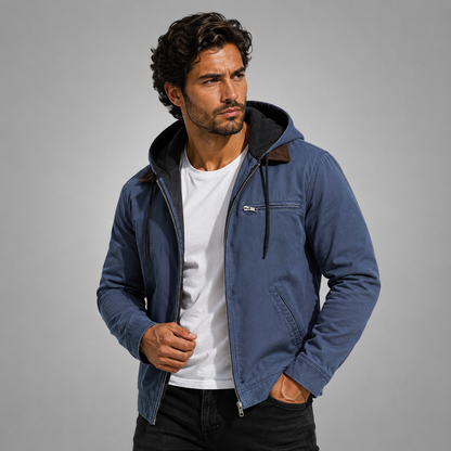 Men's Hooded Winter Jacket | Lined & Warm 12