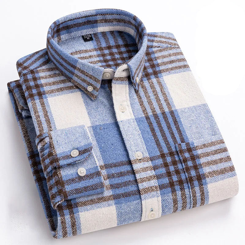 Men's Flannel Shirt | Warm & Wrinkle Resistant 8