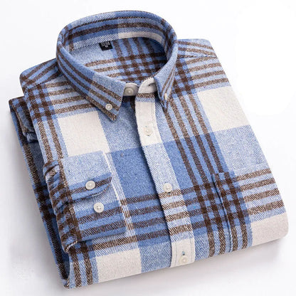 Men's Flannel Shirt | Warm & Wrinkle Resistant 8