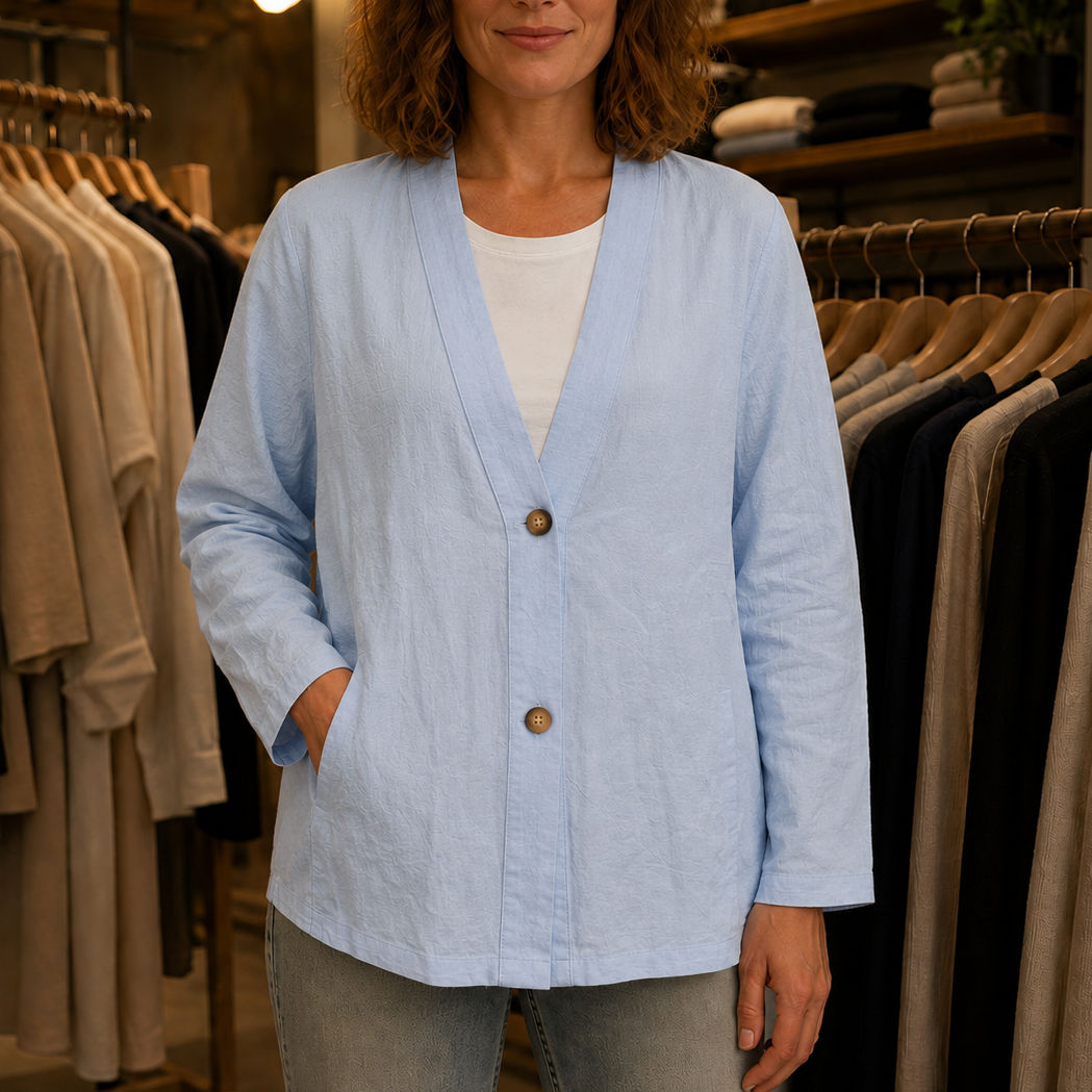 Women's Open-Front Cardigan | Lightweight & Breathable 13
