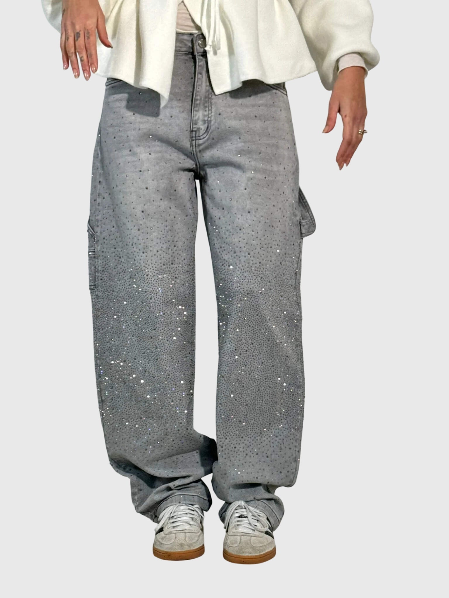 Stella™ | Chic Diamond-Patterned Trousers for Any Occasion