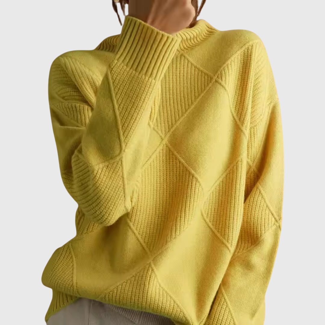 Women's Roll Neck Jumper | Cosy & Warm Knit 17
