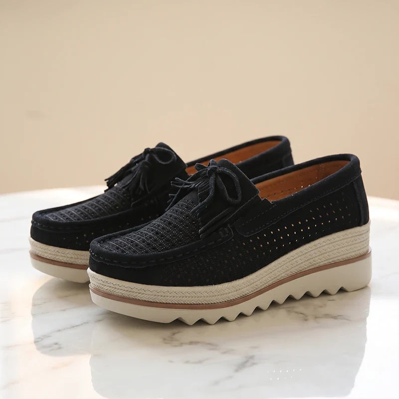 Women's Platform Loafers | Cushioned Comfort 19