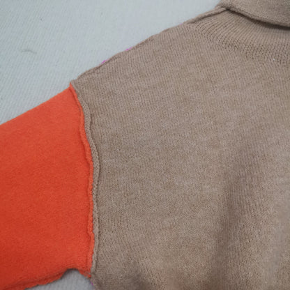 Women's Colour Block Sweater | Oversized & Cosy 5