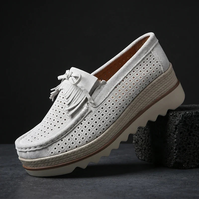 Women's Platform Loafers | Cushioned Comfort 27