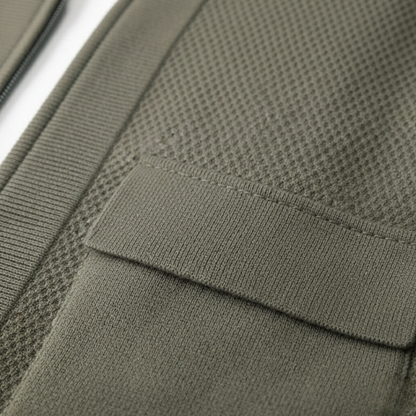 Men's Zip Cardigan | Warm Layering & Ribbed Cuffs 4