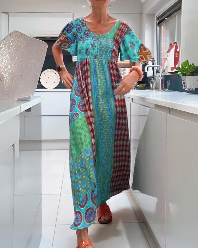 Bohemian Chic Dress for Festivals and Events