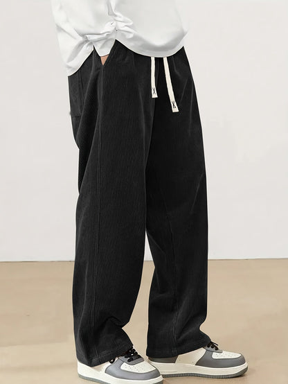 Men's Trousers | Relaxed Straight-Leg Fit 30