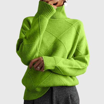 Women's Roll Neck Jumper | Cosy & Warm Knit 7