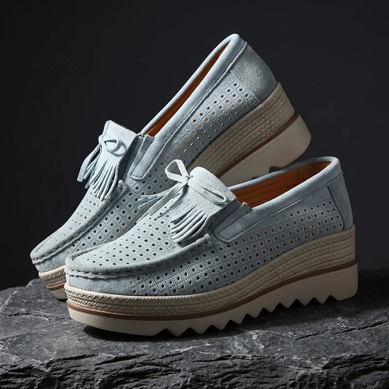 Women's Platform Loafers | Cushioned Comfort 9