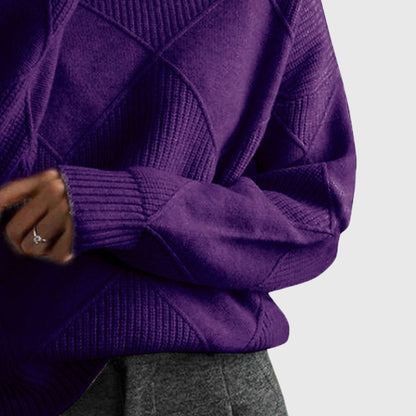 Women's Roll Neck Jumper | Cosy & Warm Knit 14