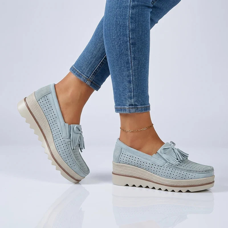 Women's Platform Loafers | Cushioned Comfort 7