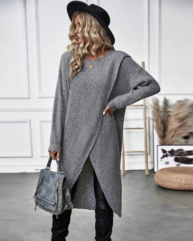 Women's Sweater Dress | Cosy Knit Loose Fit 4