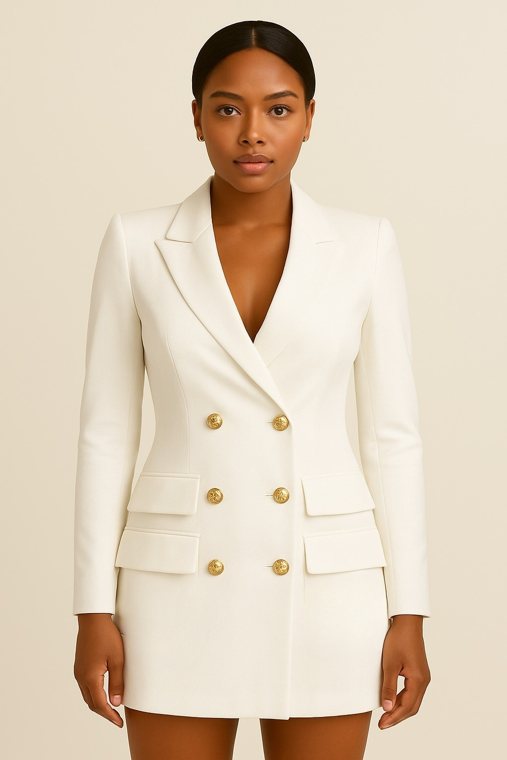 Women's Blazer Dress | Structured Tailoring & Mini Length 3