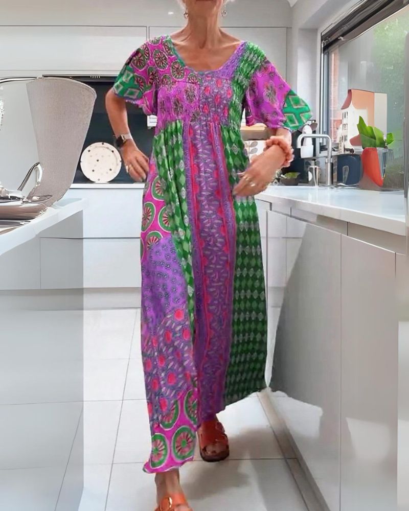 Bohemian Chic Dress for Festivals and Events