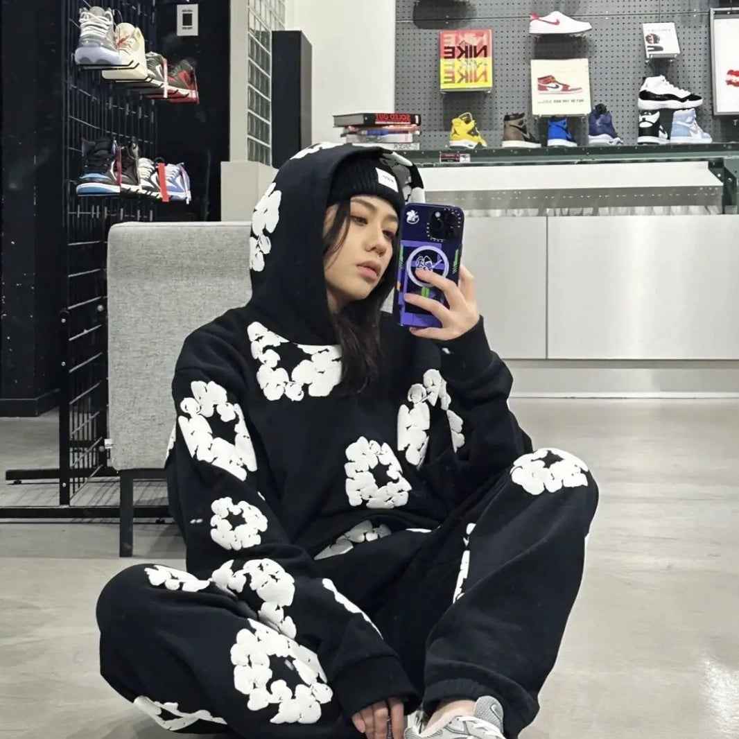 Aiden | Unisex Printed Tracksuit Set – Stylish Hoodie & Sweatpants 1