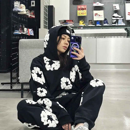 Aiden | Unisex Printed Tracksuit Set – Stylish Hoodie & Sweatpants 1
