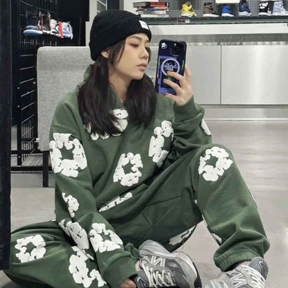 Aiden | Unisex Printed Tracksuit Set – Stylish Hoodie & Sweatpants 2