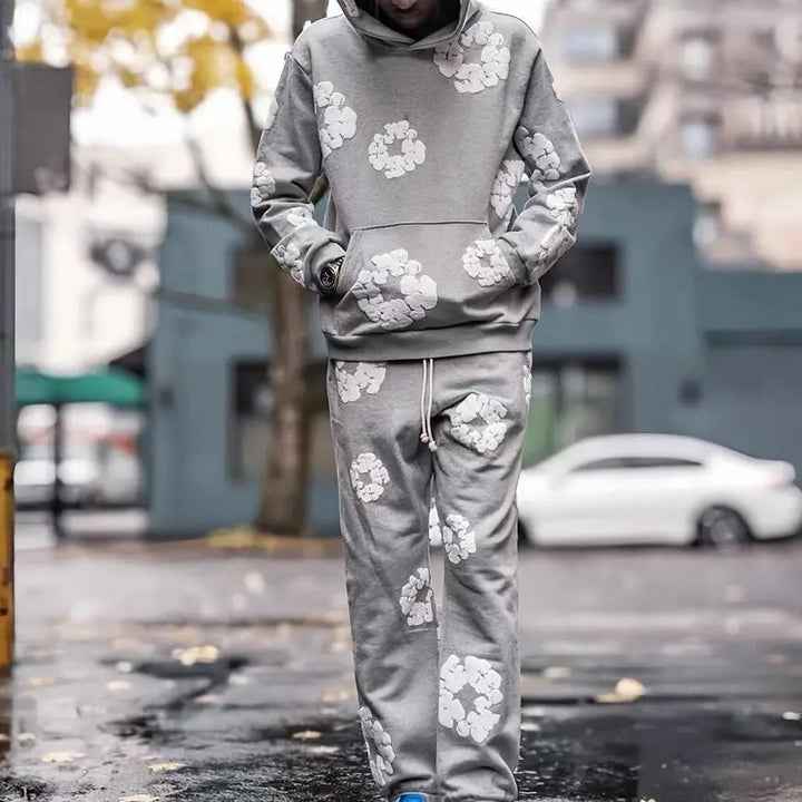 Aiden | Unisex Printed Tracksuit Set – Stylish Hoodie & Sweatpants 5