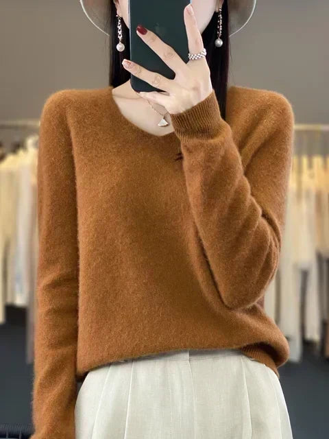 Women's Loose Knit Sweater | Relaxed Fit & Soft Comfort 11