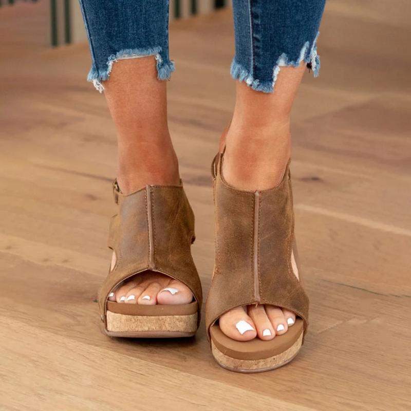 Amara - Comfort Leather Ladies' Sandals with Extra Support 6